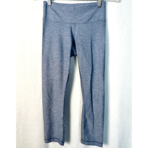 Lululemon Heather Gray High Times Legging Size 2 - Picture 1 of 5